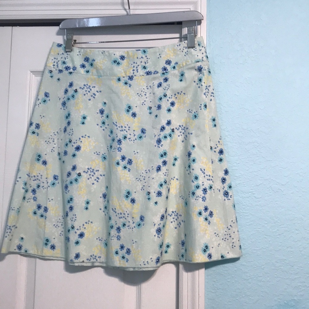 Express floral skirt